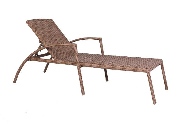 Лежак Bella Vita Каспия коричневый 70x195 см 
