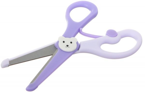 Ножиці дитячі Космос фіолетові