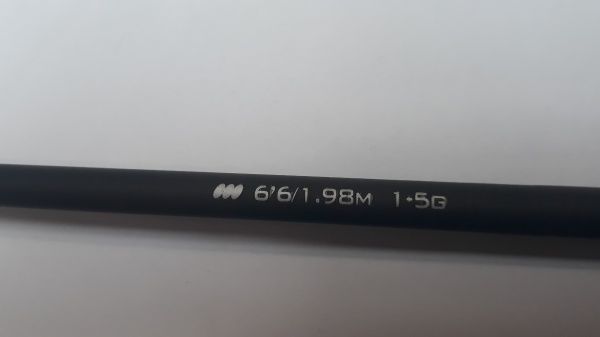 Спиннинговое удилище Viper carbon 1-5 гр 1,98 м