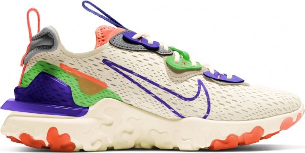 Кросівки Nike React Vision CI7523-104 р.US 7,5 фіолетово-жовтий