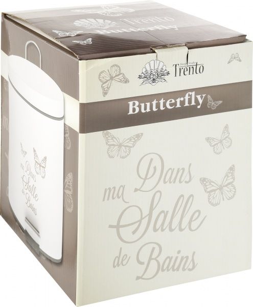 Ведро с педалью Trento Butterfly 46422