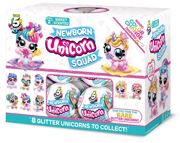 Фигурка Unicorn фигурки-сюрприз в шаре 5 шт. в ассортименте 