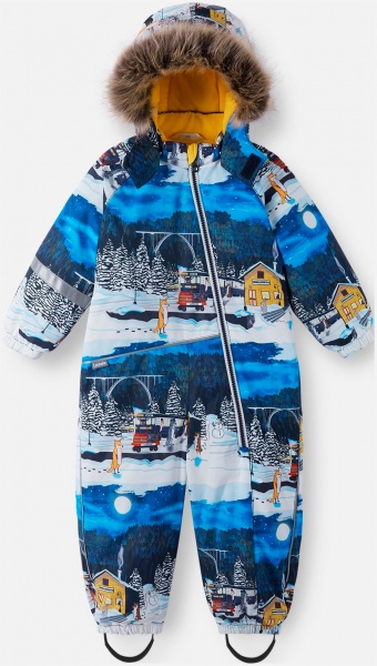 Комбінезон дитячий Lassie Nyuka 7100019A-6961 темно-синій р.98 7100019A 