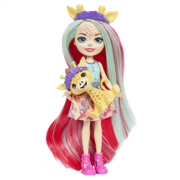 Игровой набор Enchantimals Гламурные прически Зебры Земиры HNV29