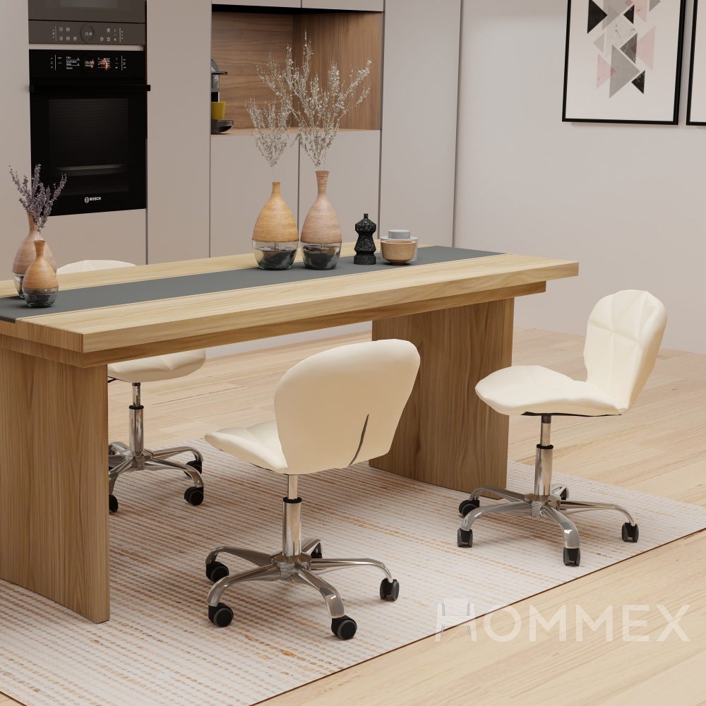 Крісло Hommex Margo H-245 White білий