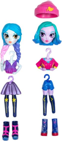 Набор Off the Hook из двух стильных кукол Коктейльная вечеринка Ная и Мила