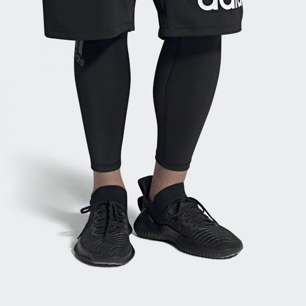 Кроссовки Adidas AlphaBOUNCE Trainer CG5676 р.9 черный