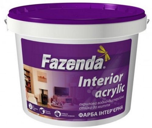 Фарба акрилова Fazenda Interior мат 12,6кг