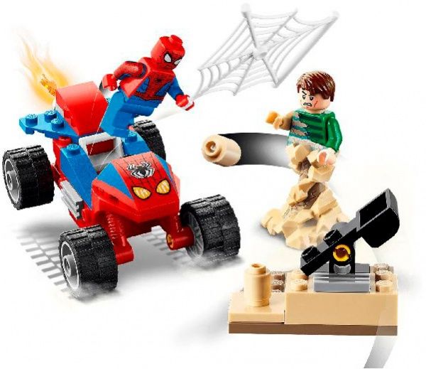Конструктор LEGO Super Heroes Marvel Схватка Человека-Паука и Песчаной Человека 76172