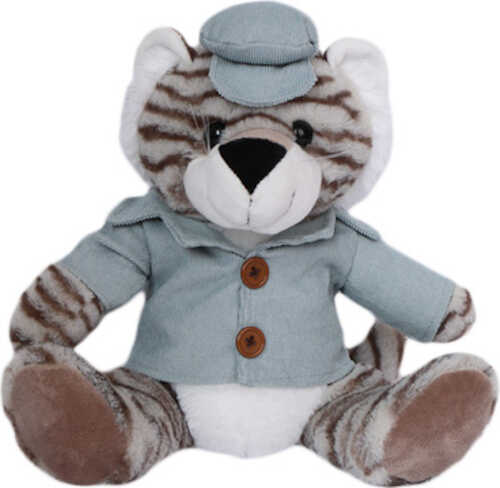 Сувенір новорічний тигр в кепці і піджаку 20 см 