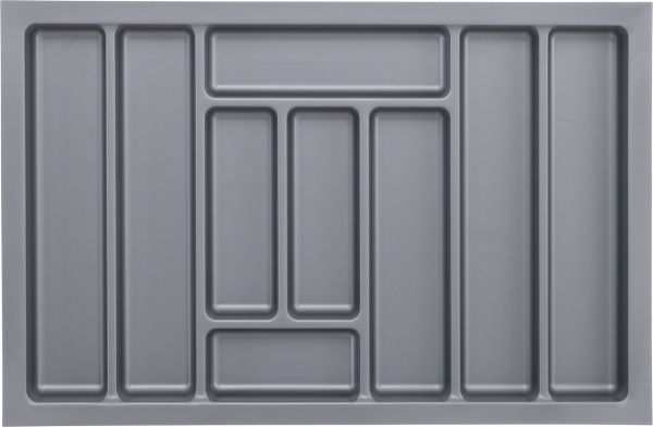 Лоток для столових приборів Standard 800 73x48x4,5 см сірий