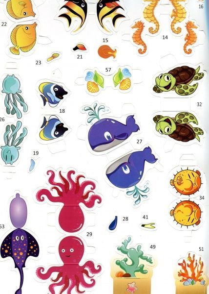 Книга «Книга. Творческий ребенок. Чудо-конструктор. Водный мир» 978-966-276-715-5