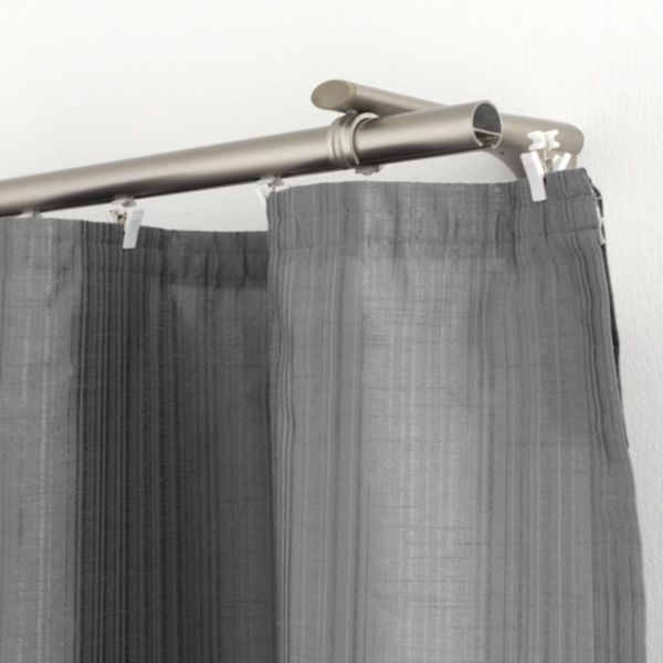 Гачки Gardinia із защібкою 20 шт. 4984 набірний білий 