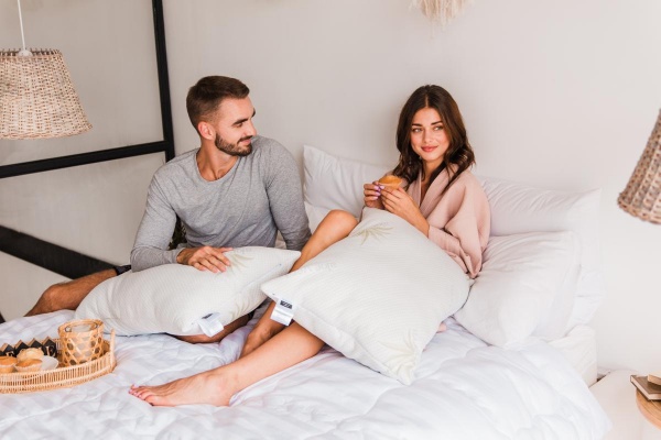 Подушка Memory №739 Dorotea Memory м’яка 50х70 см (2200001489455) MirSon 50x70 білий