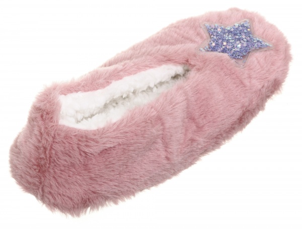 Обувь домашняя La Nuit звезды-блестки р.36/37 розовый 