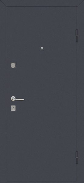 Дверь входная TM Riccardi STREET BIT 06 B графит серый / дуб ash 2050x960 мм правая