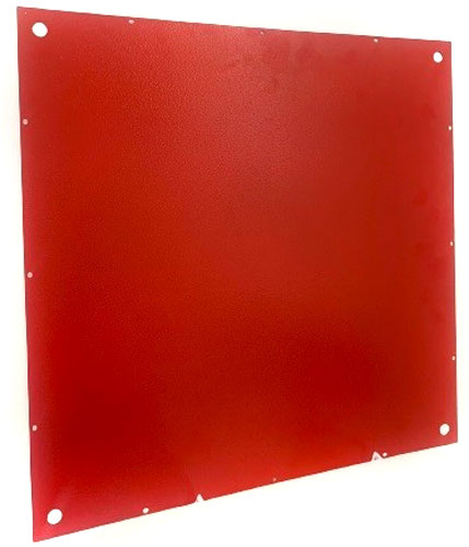 Задняя стенка пожарного шкафа Галиндустрия червона