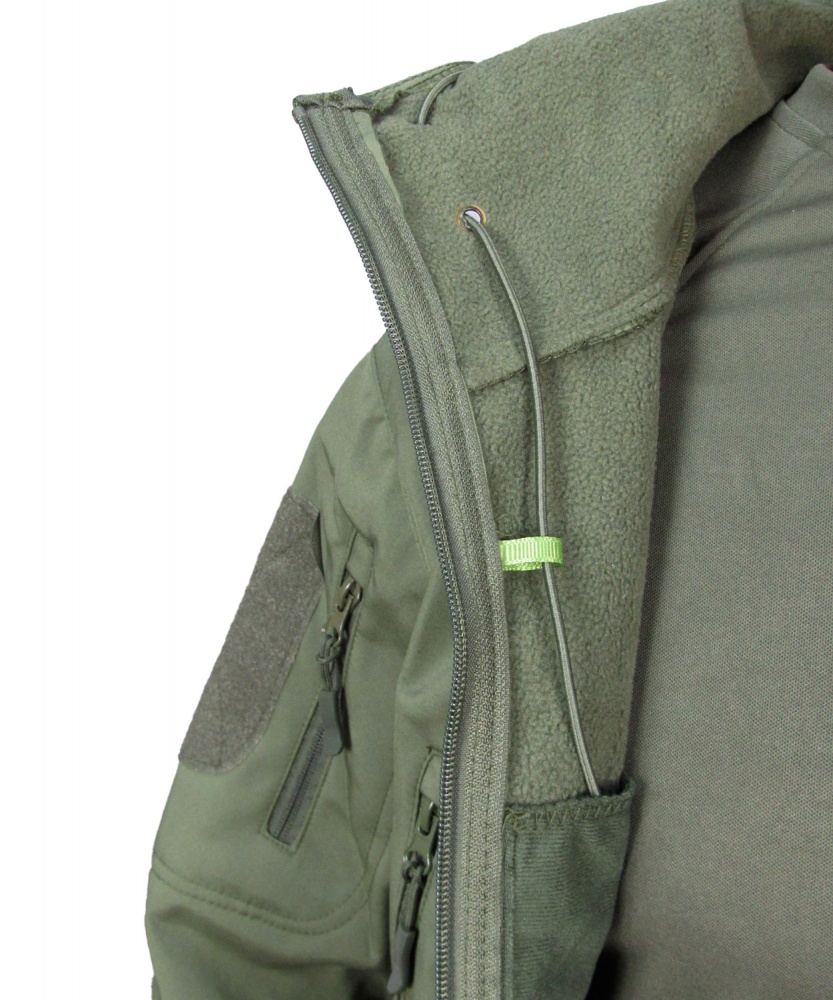 Куртка 1991 ТМ тактична вологозахисна SoftShell, Green 34123-JA-01-G-3XL р.3XL