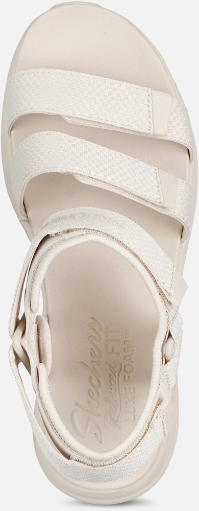 Сандалии Skechers D'LUX WALKER 119828 NAT р.38 бежевый