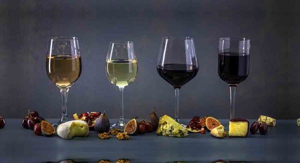 Репродукция AF Wine Glasses 255 натюрморт 50x100 см RozenfeldArt 