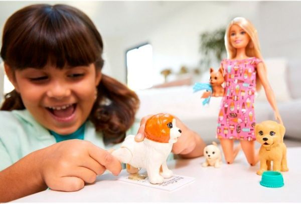 Ігровий набір Barbie Дитячий садок цуценят FXH08
