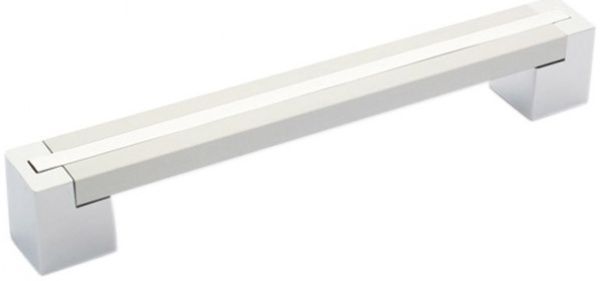 Меблева ручка скоба DC D-720 Al-Al 160 мм хром