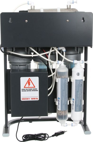Система зворотного осмосу Atlas Filtri Oasis Dp-F Sanic Pump-UV з насосом, мінералізатором, каркасом та УФ-лампою