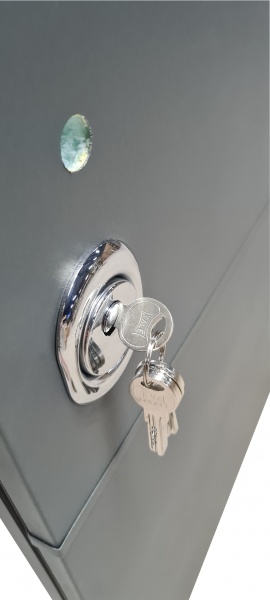 Дверь входная Булат Elegant 703 грей 2050x850 мм правая