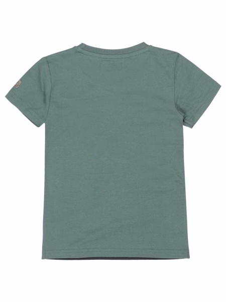 Футболка для мальчиков DJ Dutchjeans р.140 зеленый V42148-45 