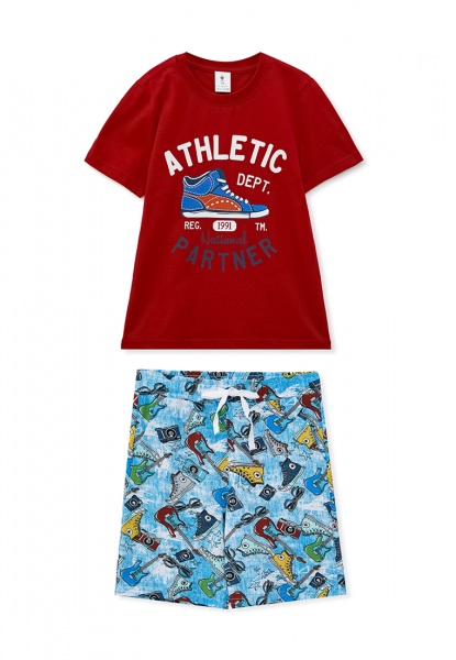 Комплект для хлопчиків Роза р.164 темно-червоний 210220 