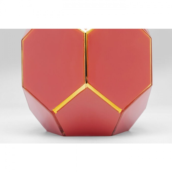 Ваза KARE Design Art Pastel 17 см красная 