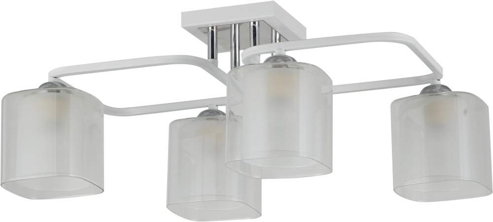 Люстра потолочная Sensio Eridanus 4x40 Вт E27 белый ALG-07553/4