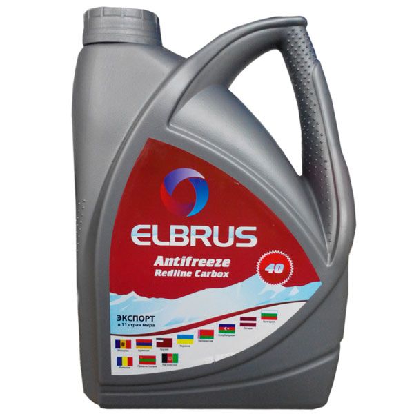 Антифриз Elbrus 40 червоний 5 кг