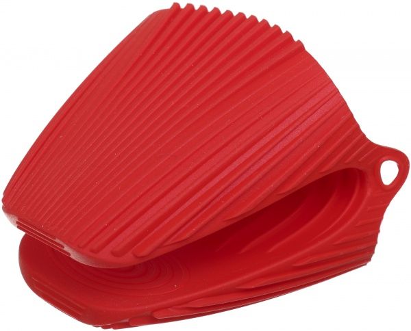 Силиконовая прихватка красная, 10,5х9х10 см UP! (Underprice)