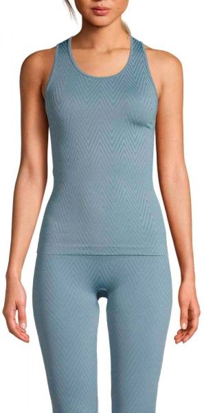 Майка Casall Seamles Chevron Racerback 19264-040 L синій