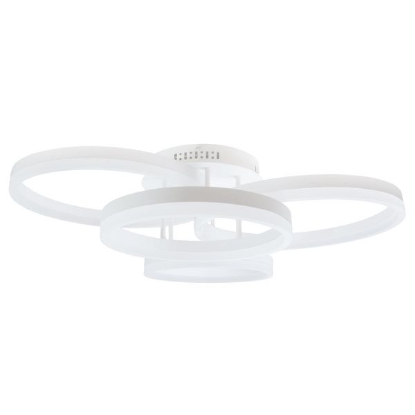 Светильник светодиодный Светкомплект 118 Вт белый матовый 2800-6000 К LED ACR DECO -4R 118W WH RC 