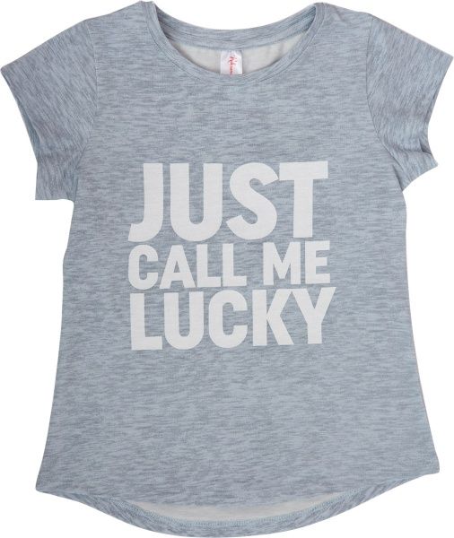 Футболка для девочки Luna Kids Stars р.134 джинс №0021/16052 