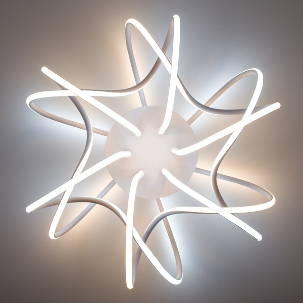 Люстра светодиодная Luminaria R600 80 Вт белый матовый LIANA MUSE 80W WHITE 