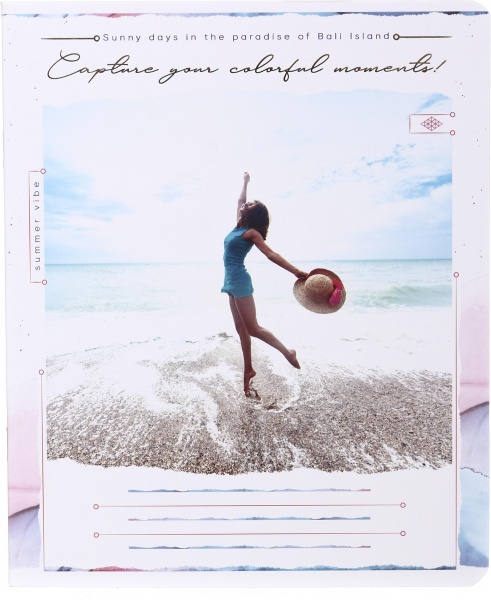 Тетрадь школьная 48 листов в клетку Айвори серия 4