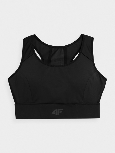 Бра 4F SPORT BRA 4FRSS23USBAF091-20S р.S чорний