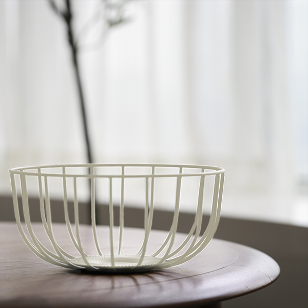 Корзинка для фруктов Smart Kitchen by Flamberg Milk white 27х12,6 см