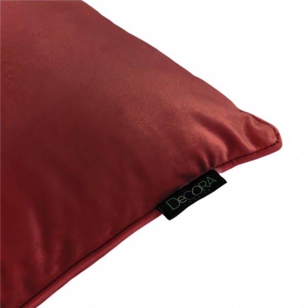 Подушка декоративная VELOUR 60x60 см красный Decora textile 