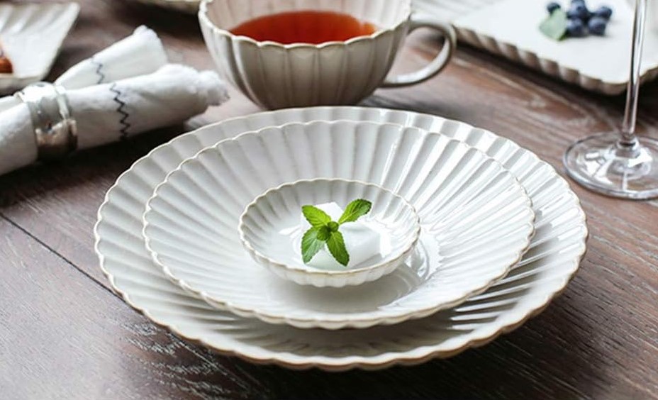 Тарелка обеденная Fiora Water Lily 20 см 2 сорт