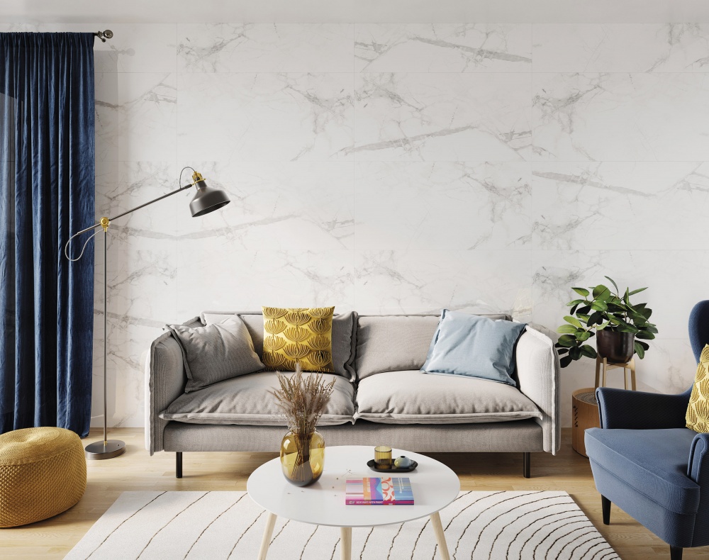 Панель SPC Vilo™ Calacatta Snow 1200X600 мм