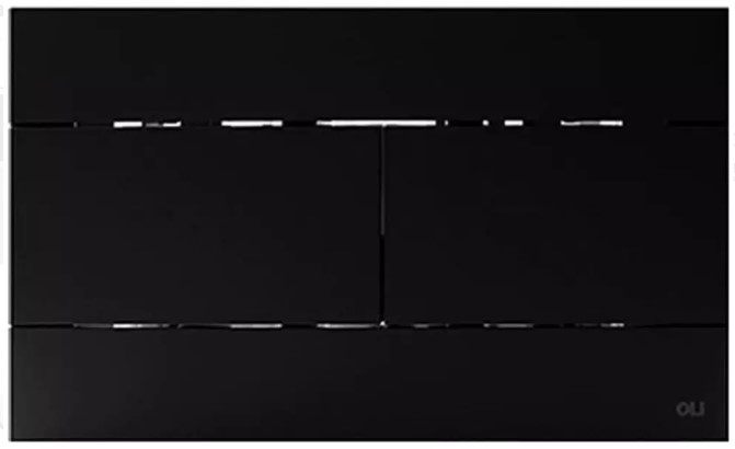 Комплект інсталяції OLI 3 в 1, клавіша SLIM чорна