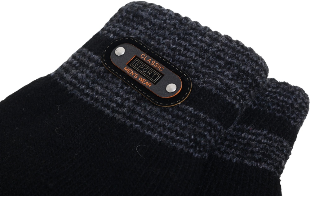 Рукавиці Корона 8185 р.one size чорний