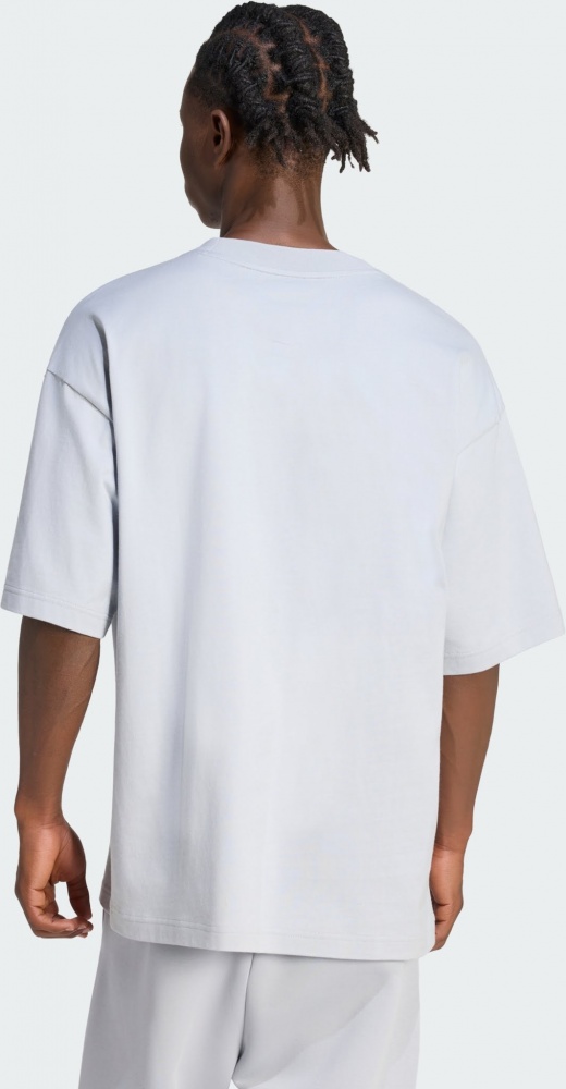 Футболка Adidas M FI SL T HALSIL KD7651 р.XL голубой