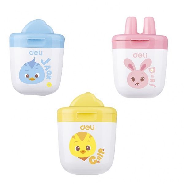 Точилка Птички ER01300 синий Deli