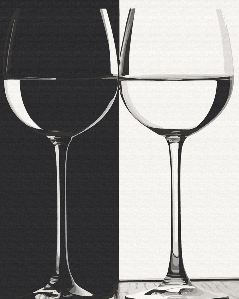 Картина за номерами Чорне і біле 12144-AC 40х50 см ArtCraft 