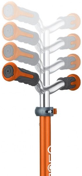 Самокат Globber Elite Prime с подсветкой оранжевый 444-804 